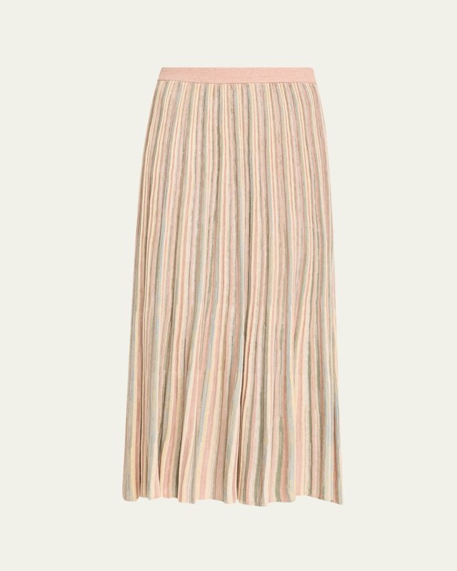 Illuminate Mouline Maxi Skirt